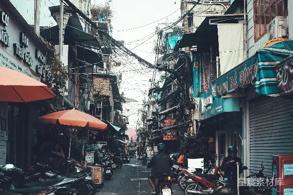 高清摄影 越南街景