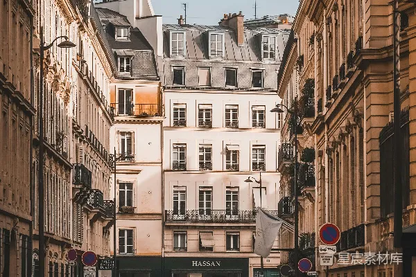 高清摄影 巴黎的安静小巷