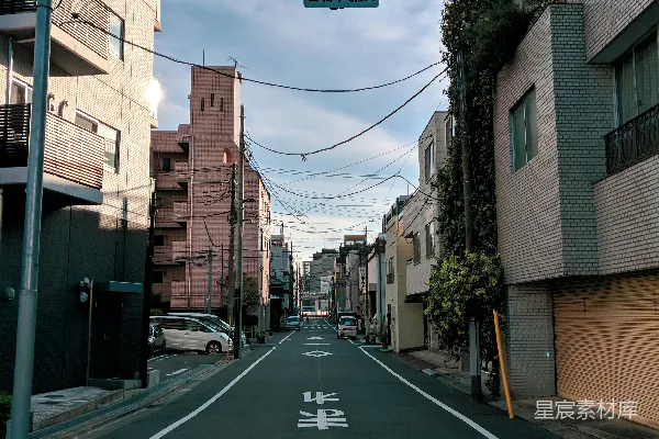 高清摄影 日本街道的宁静一角