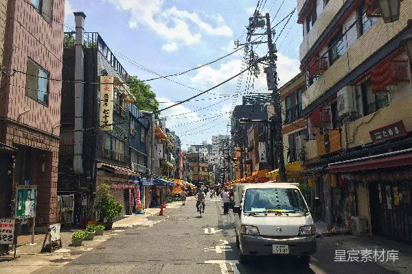高清摄影 东京小巷的日常生活