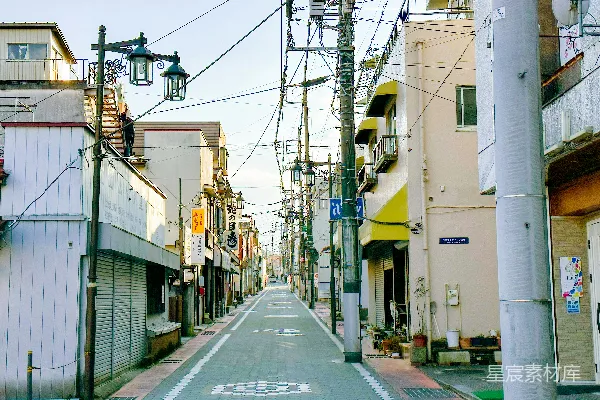 高清摄影 静谧的日本住宅街