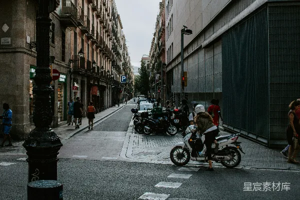 高清摄影 城市街道的日常