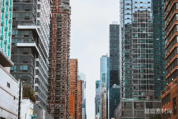 高清摄影 现代都市的街道