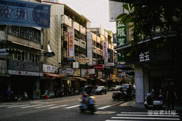 高清摄影 城市街道的早晨