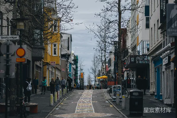 高清摄影 城市的街道