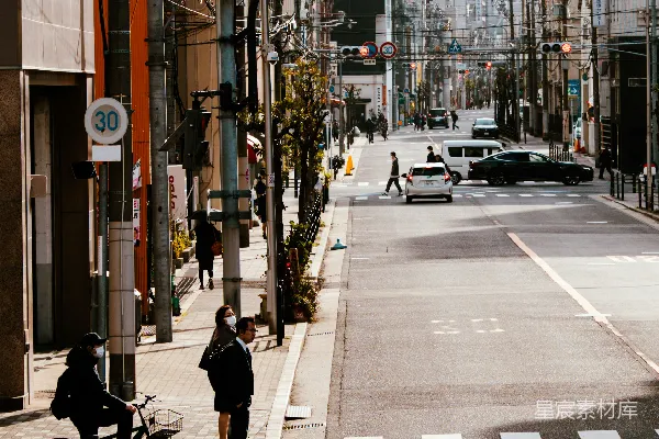 高清摄影 日本街头的宁静午后