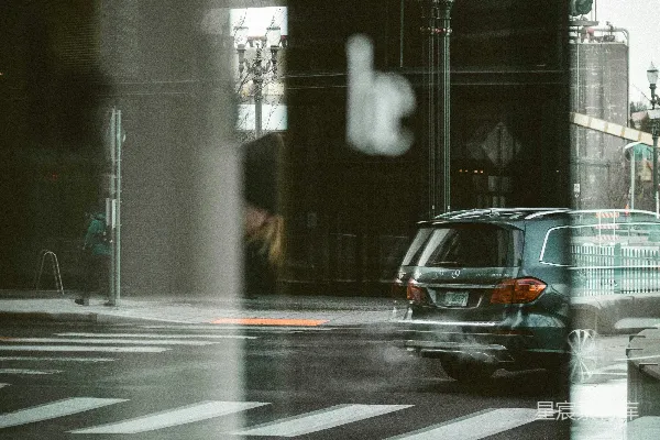 高清摄影 透过窗户的街道景象