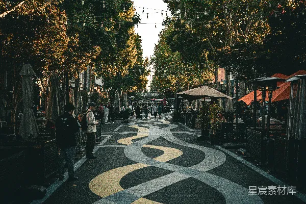 高清摄影 城市中的艺术之路