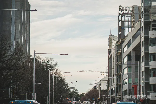 高清摄影 城市街道的静谧时刻