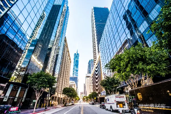 高清摄影 现代都市的清晨