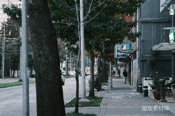高清摄影 宁静的街头巷尾