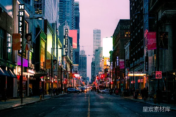 高清摄影 繁华都市夜景