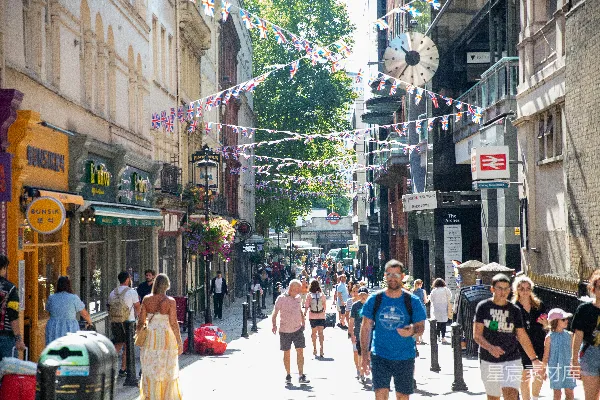 高清摄影 伦敦街道上的夏日活力