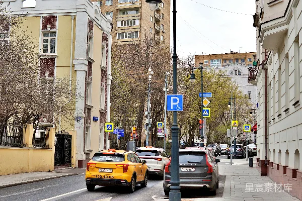 高清摄影 城市街道的日常一景