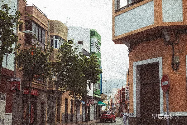高清摄影 宁静的街道角落