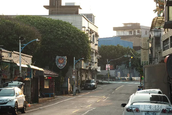 高清摄影 清晨的宁静小巷