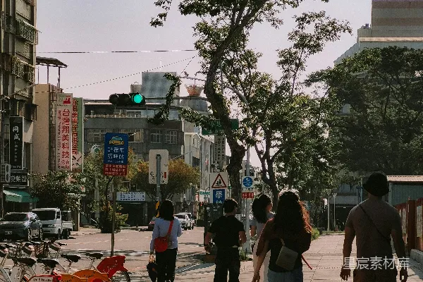 高清摄影 城市中的悠闲时光