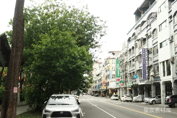 高清摄影 城市街道的宁静时光