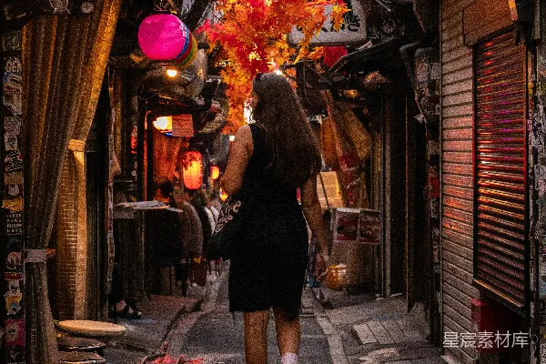 高清摄影 秋日巷弄漫步
