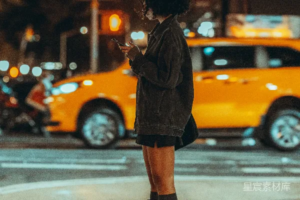 高清摄影 都市夜景中的街头时尚