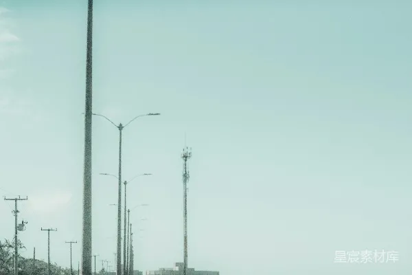 高清摄影 沿海公路的宁静景象