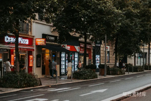 高清摄影 城市街景与复古建筑
