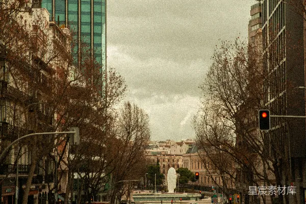 高清摄影 城市的早晨