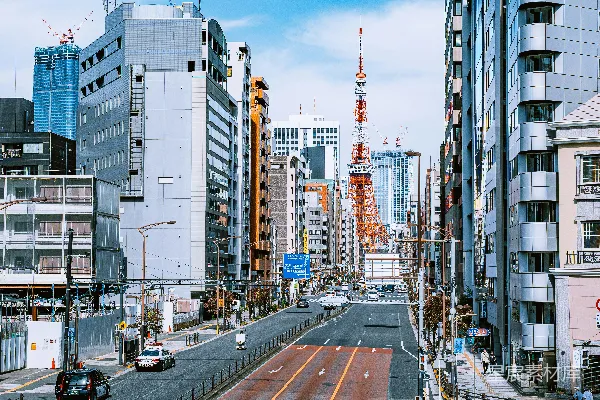 高清摄影 东京晴空塔城市街景