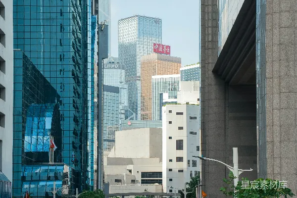 高清摄影 现代都市的光影交错