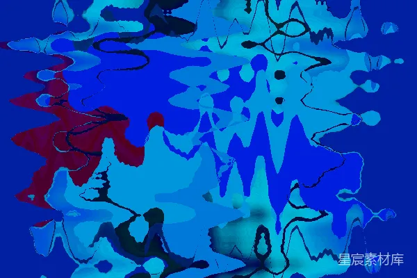 高清摄影 抽象蓝色调艺术图案