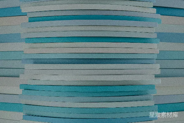 高清摄影 渐变蓝白条纹墙面
