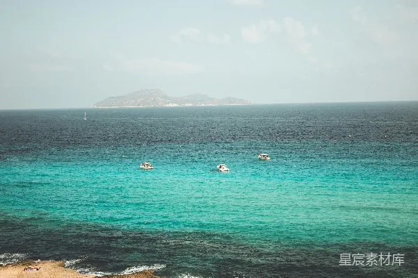 高清摄影 地中海海岸的宁静美景