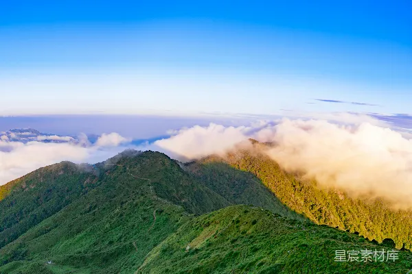 高清摄影 云海山峰
