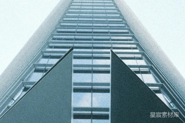 高清摄影 仰视高楼，感受现代建筑之美