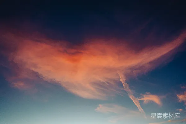 高清摄影 日落时分的天空