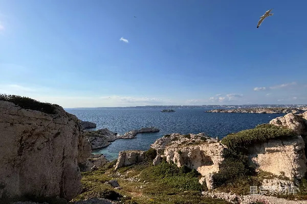 高清摄影 蔚蓝海岸的静谧美景