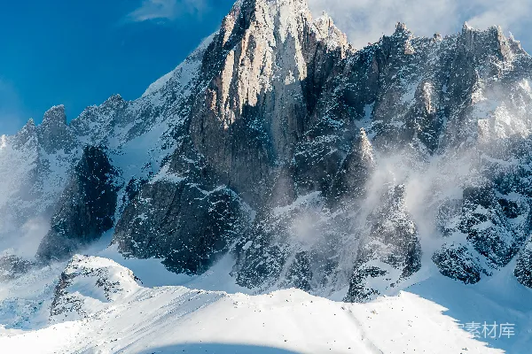 高清摄影 雪山之巅