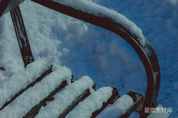 高清摄影 冬日的镜像与雪景