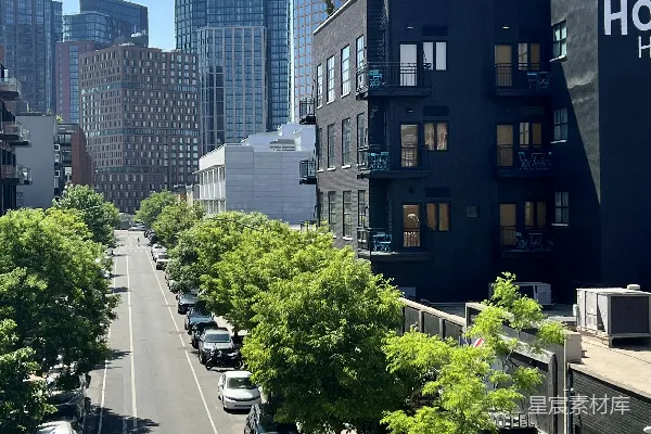 高清摄影 城市街景与现代建筑