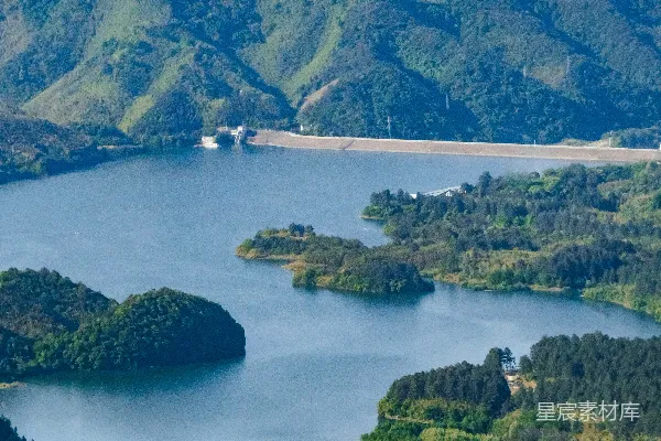 高清摄影 山湖景色