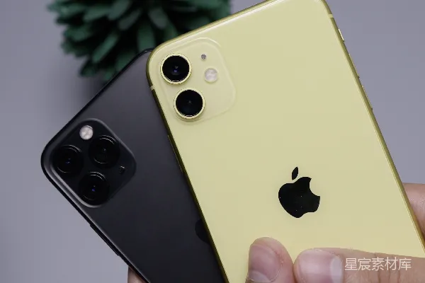 高清摄影 两款iPhone背面对比展示