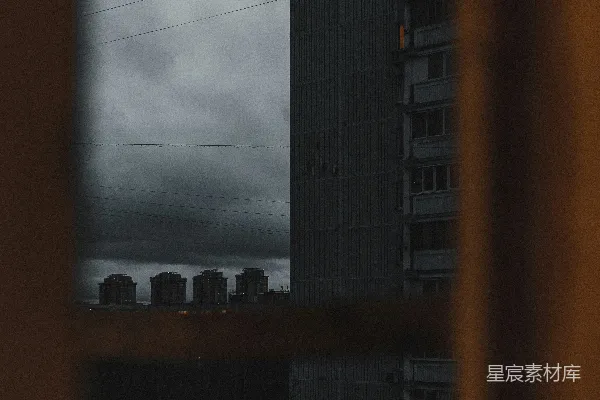 高清摄影 城市阴霾
