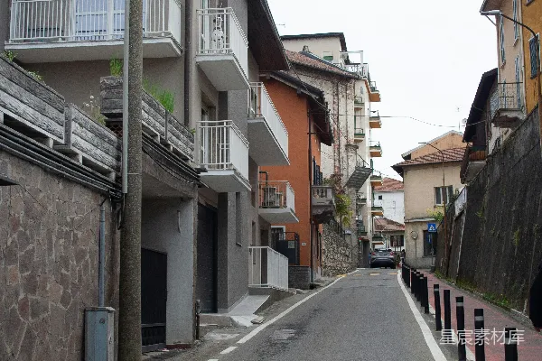 高清摄影 狭窄的意大利街道