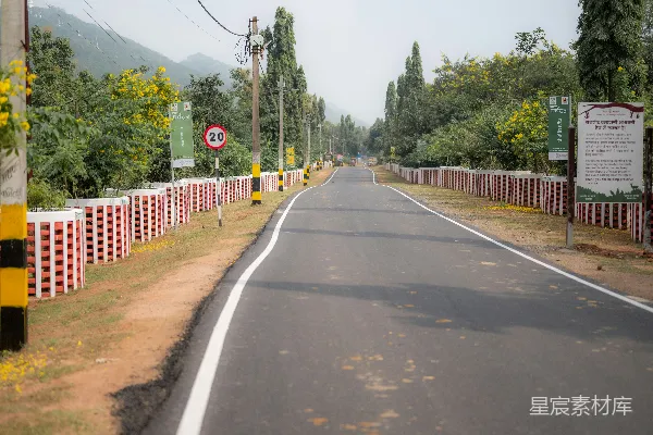 高清摄影 宁静的乡村道路