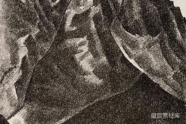 高清摄影 山峰剪影