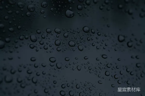 高清摄影 雨滴的暗夜