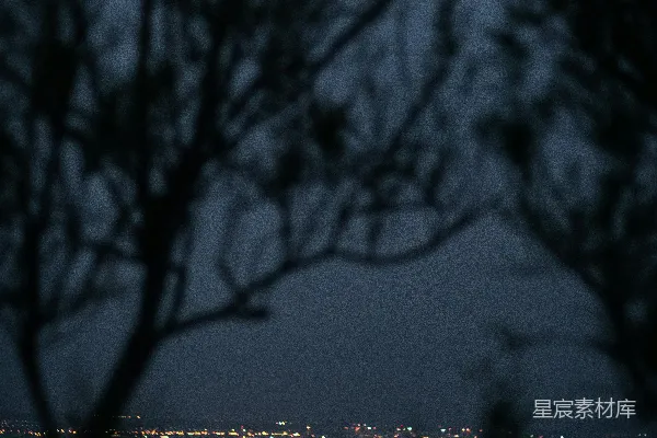高清摄影 夜幕下的海景