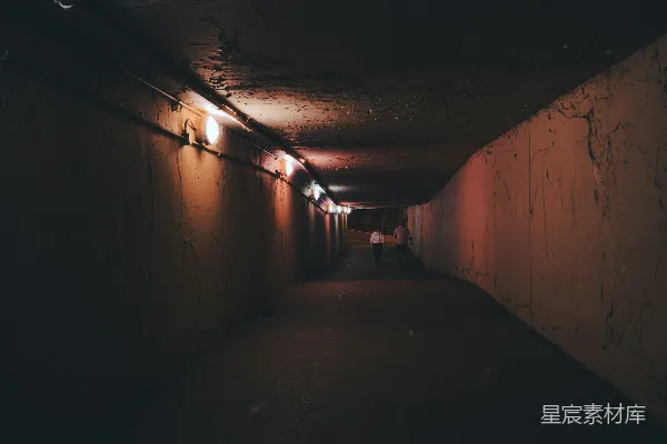 高清摄影 隧道中的光影