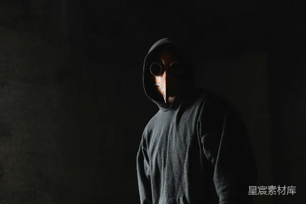 高清摄影 面具下的神秘身影