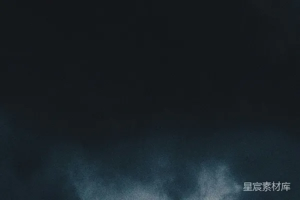 高清摄影 深邃夜空中的云影